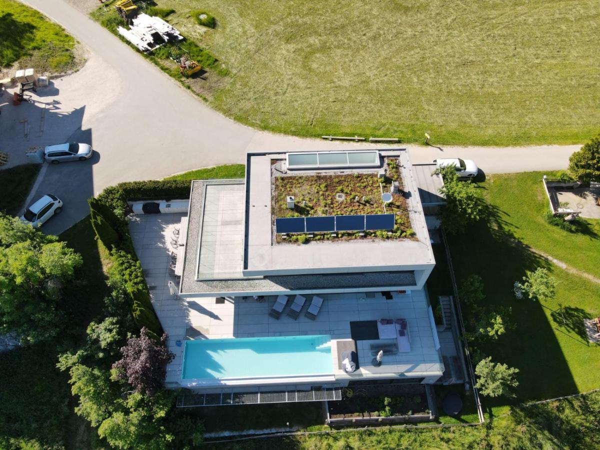 Attersee Luxury Design Villa With Dream Views, Large Pool And Sauna Nussdorf am Attersee Exterior foto