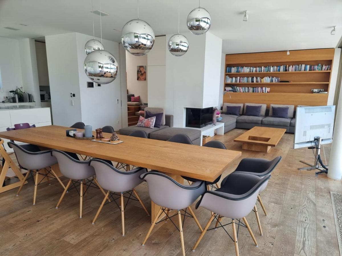 Attersee Luxury Design Villa With Dream Views, Large Pool And Sauna Nussdorf am Attersee Exterior foto
