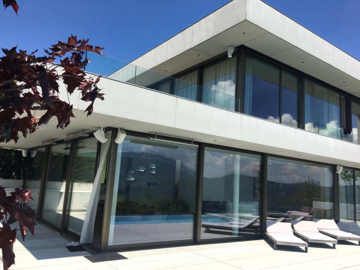Attersee Luxury Design Villa With Dream Views, Large Pool And Sauna Nussdorf am Attersee Exterior foto