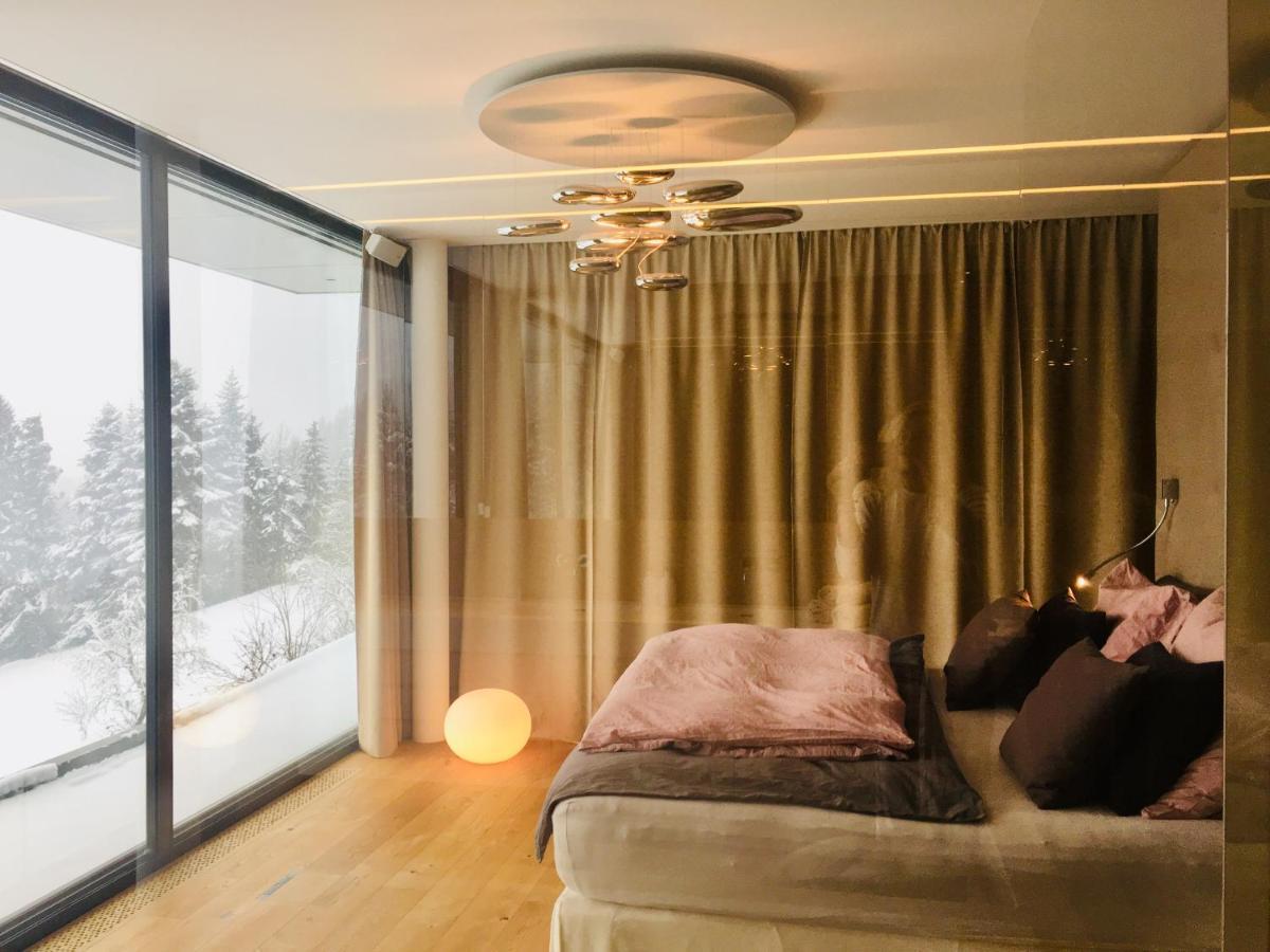 Attersee Luxury Design Villa With Dream Views, Large Pool And Sauna Nussdorf am Attersee Exterior foto