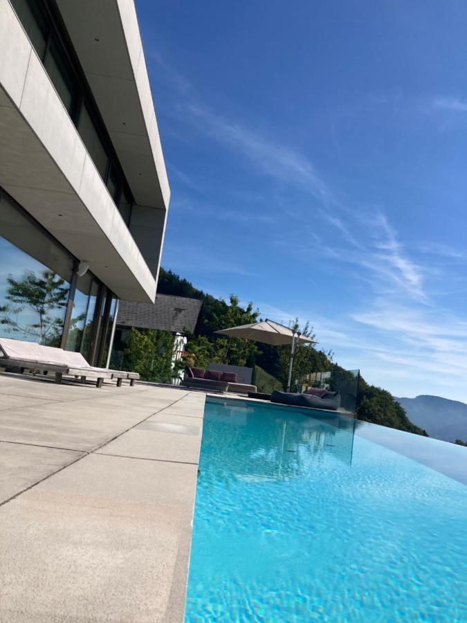 Attersee Luxury Design Villa With Dream Views, Large Pool And Sauna Nussdorf am Attersee Exterior foto